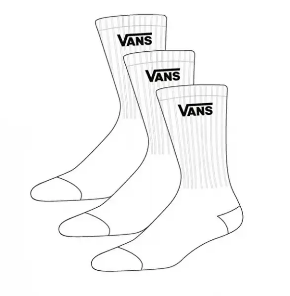 Vans Classic Half Crew Unisex Çorap - VN000BHXWHT1