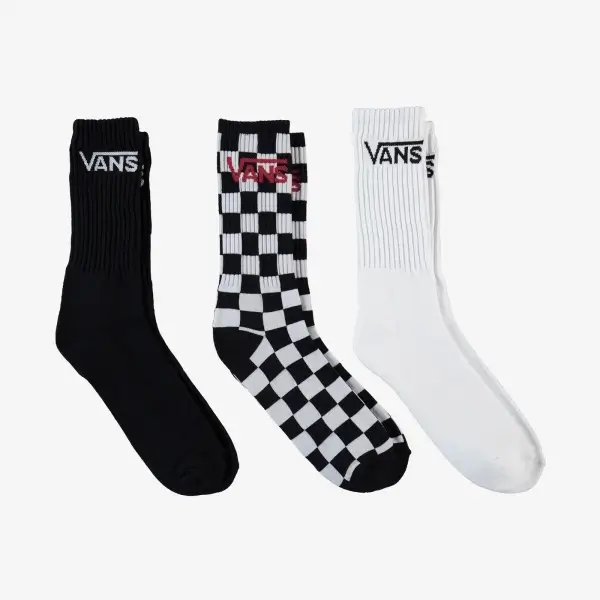 Vans MN CLASSIC CREW (6.5-9, 3PK) Unisex Çorap - VN000XRZ95Y1