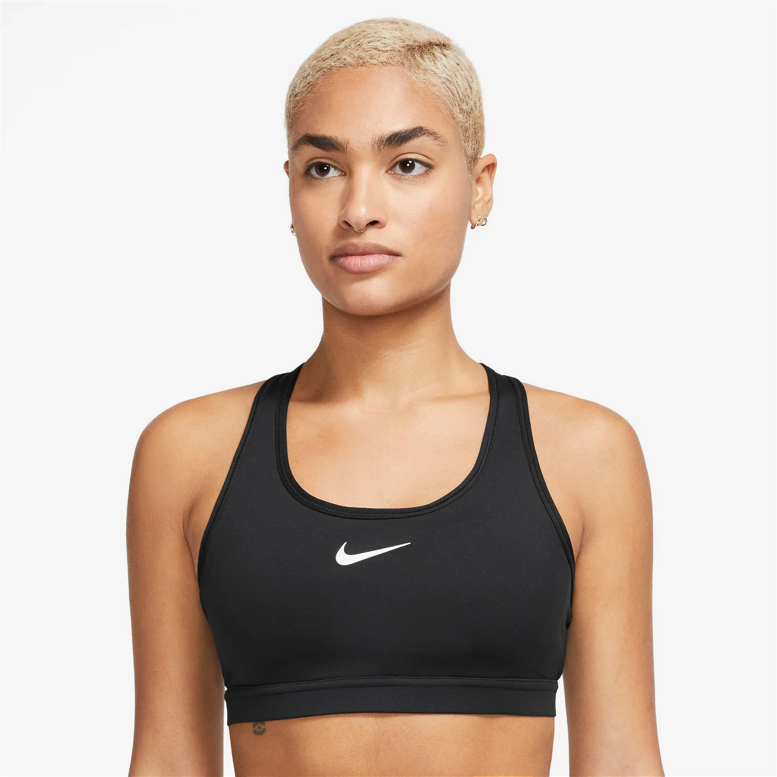 Nike Swoosh Medium Support Kadın Bra - DX6821-010