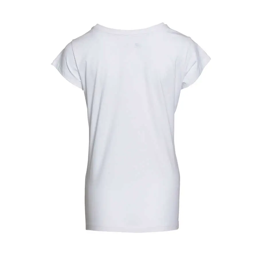 New Balance ATHLETICS WOMENS TEE Beyaz Kadın Tişört - WPS003-WT