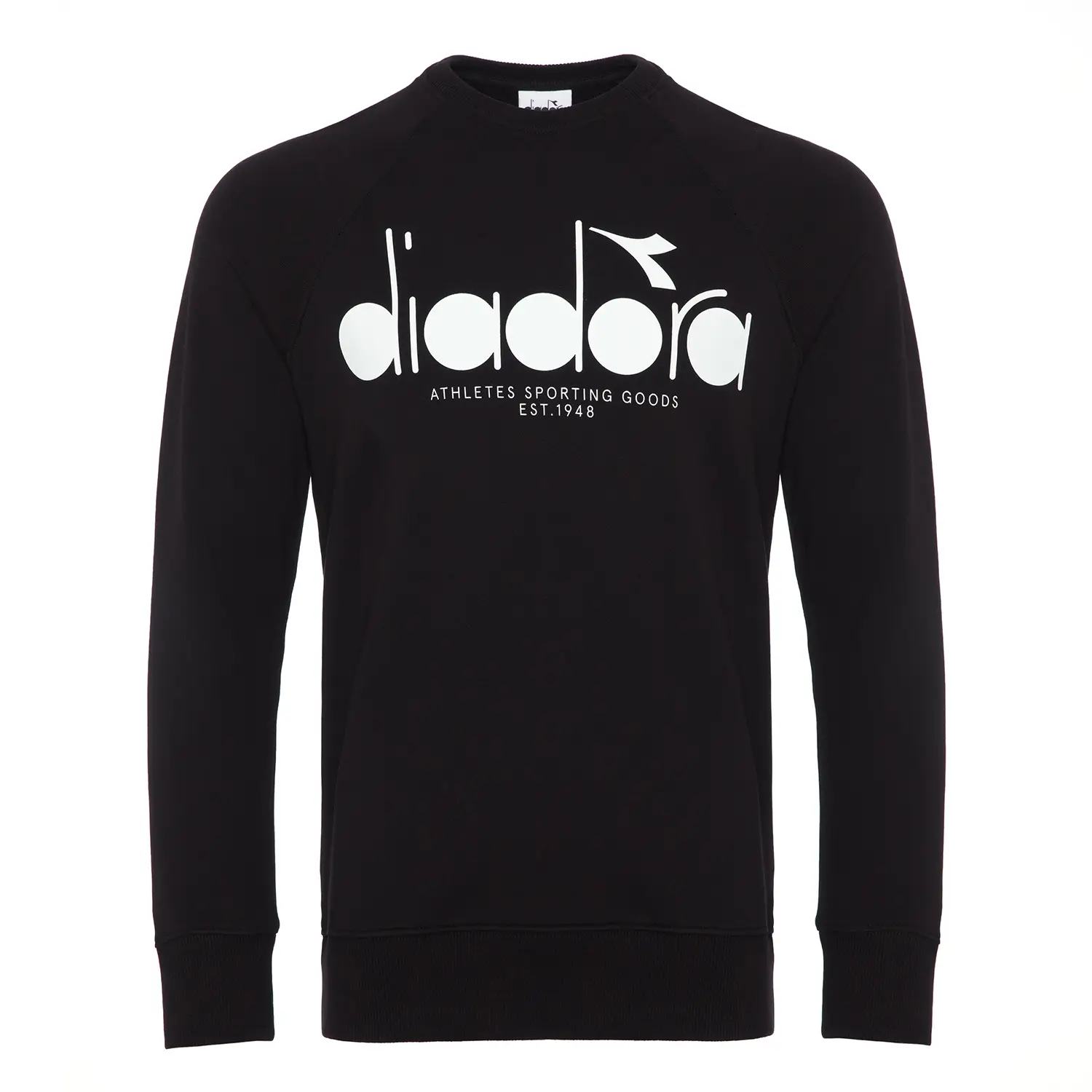 Diadora Sweatshirt Crew Iconic Siyah Erkek Sweatshirt - 502.173624-80013
