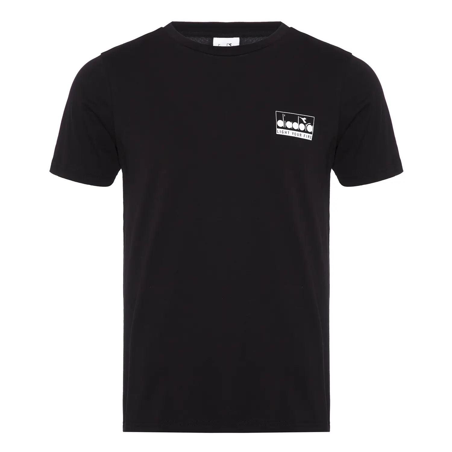 Diadora Ss T-shirt Light Your Fire Siyah Erkek Tişört - 502.175837-80013