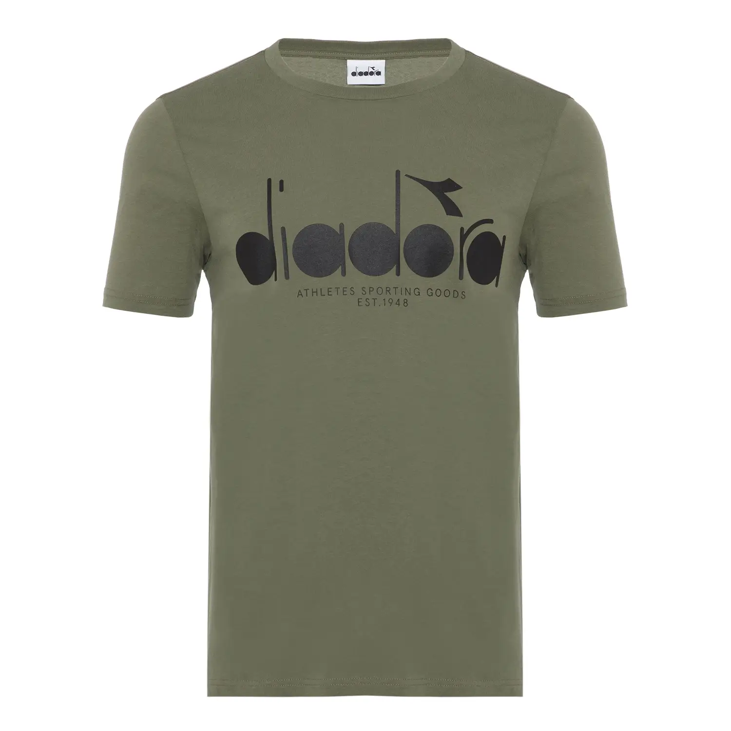 Diadora Ss T-shirt Iconic Asker Yeşili Erkek Tişört - 502.176633-70225