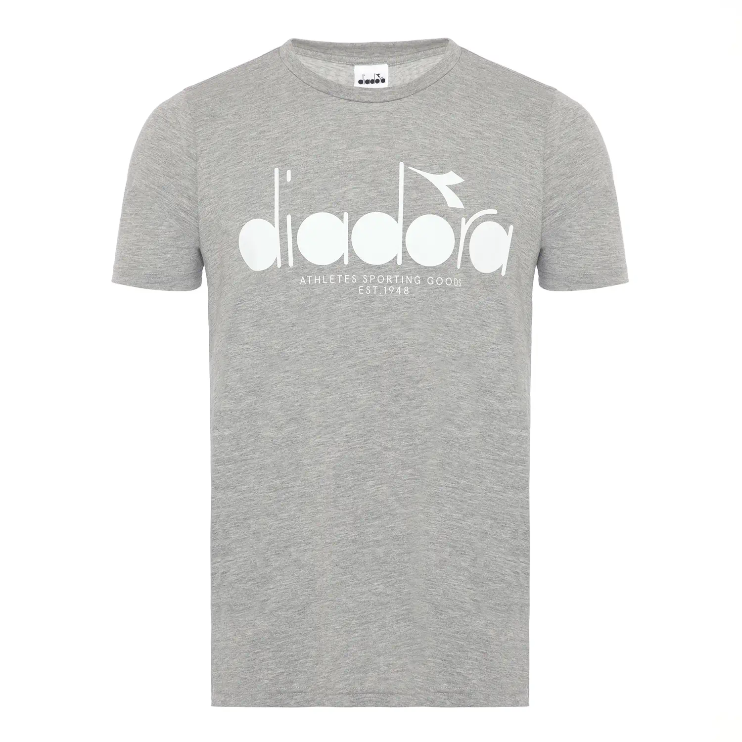 Diadora Ss T-shirt Iconic Açık Gri Erkek Tişört - 502.176633-C5493