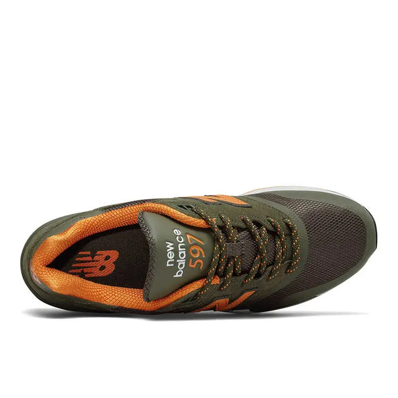 New Balance Lifestyle Men Shoes Yeşil Erkek Günlük Ayakkabı - ML597SKJ