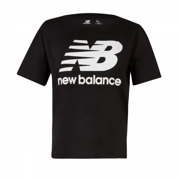 New Balance Lifestyle Siyah Kadın Tişört  - WNT1203-BK