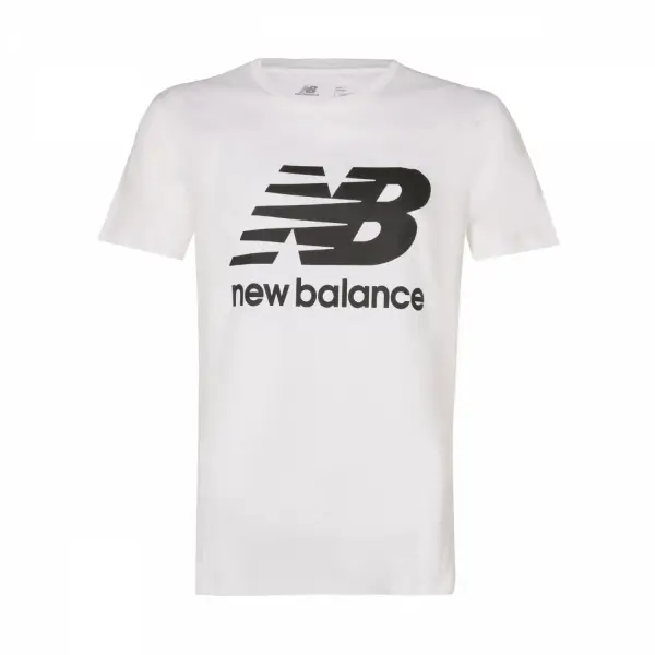 New Balance Lifestyle Beyaz Kadın Tişört  - WNT1203-WT