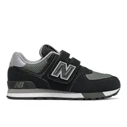 New Balance 574 Siyah Çocuk Günlük Ayakkabı - YV574FNA