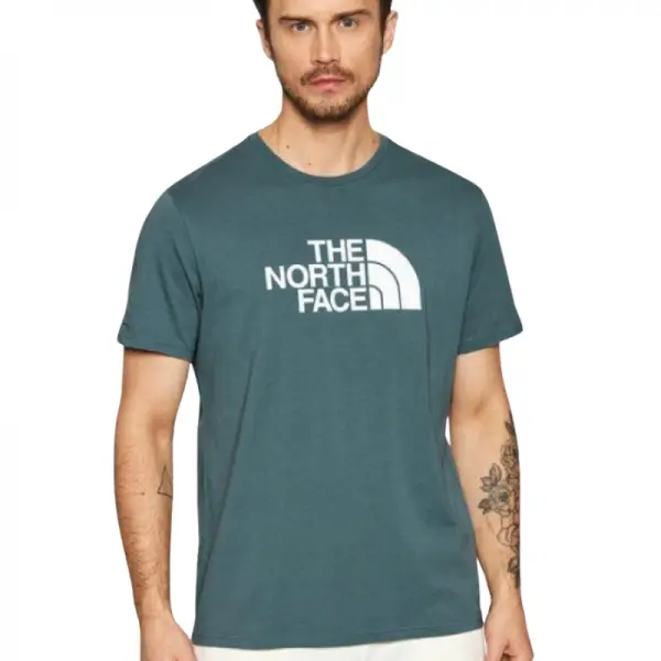 The North Face M S/S Easy TeeTamdori Spice Erkek Tişört - NF0A2TX3A9L1