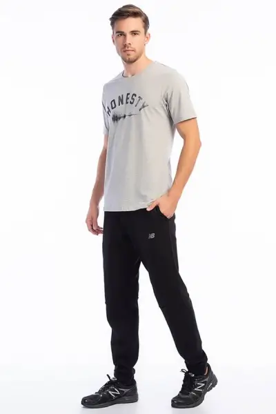 New Balance Siyah Erkek Eşofman Altı & Pantolon - MTP3804-BK