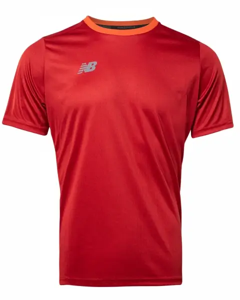 New Balance Erkek Performans Tişört - TSM2215-RED