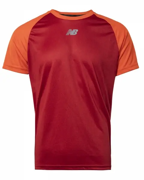 New Balance Erkek Performans Tişört - TST2204-RED